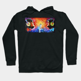 Song of monkeys music lovers Hoodie